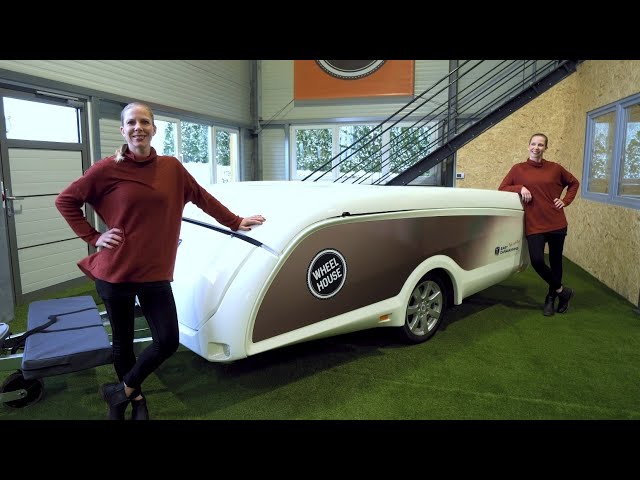 Kleinster Luxuswohnwagen der Welt: Easy Caravaning Take Off Luxus Faltwohnwagen