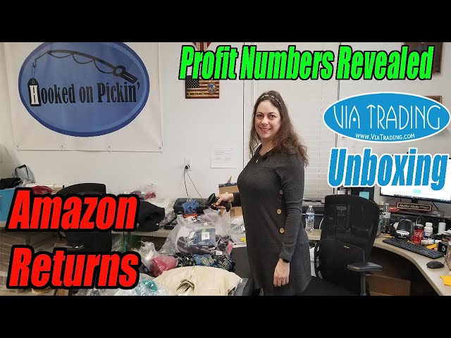 Via Trading Unboxing - Listing and Profit Numbers Revealed - How much did we send back? Reselling