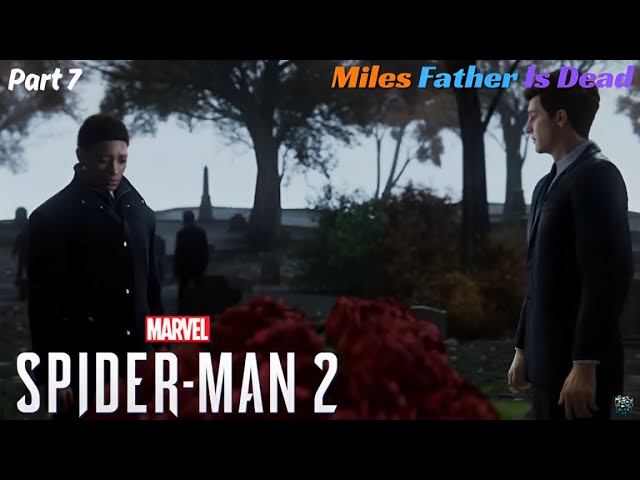 Miles Father Is Dead | Spiderman 2 Remastered
