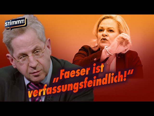 Ex-Verfassungschef rechnet ab | Hans-Georg Maaßen bei Stimmt! Der Nachrichten-Talk