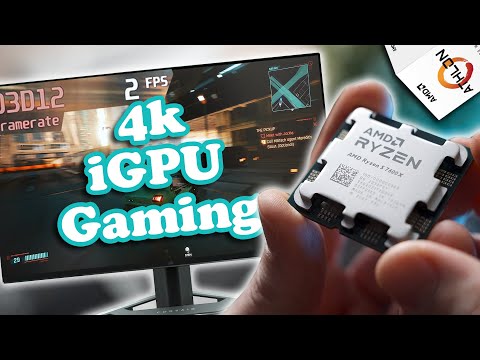 4K Gaming On Ryzen 7000 iGPU... For some reason