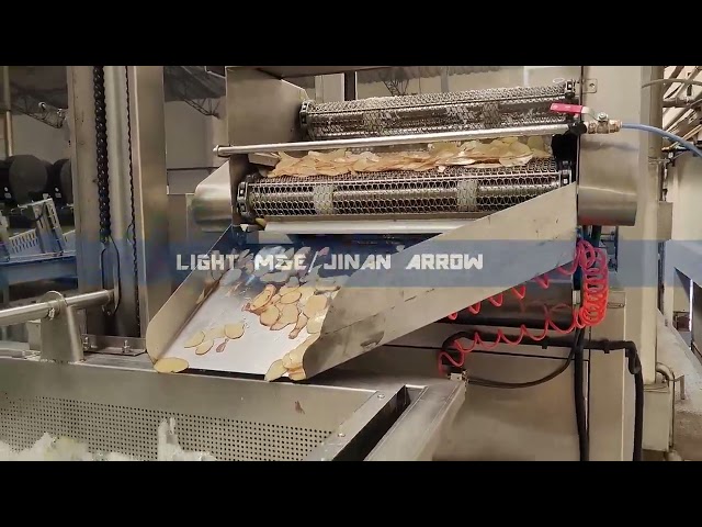 -Potato chips making machine line خط ماكينات تصنيع رقائق البطاطس