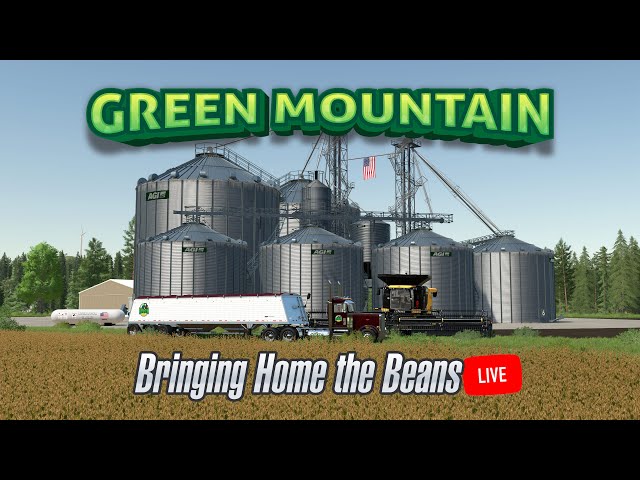 LIVE - Starting out on Green Mountain - Big Harvest on a Big Map!