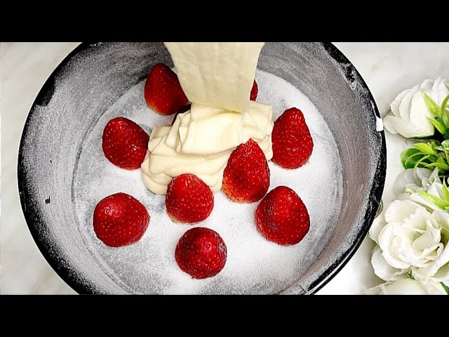 Get it in 1 MINUTE! Take STRAWBERRIES and make this delicious! Incredibly good easy recipe