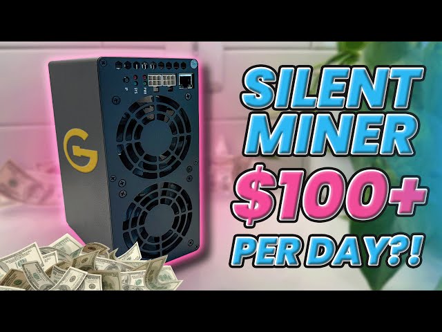 Does This New Mini Silent Miner Earn $100+ PER DAY?! Really though?
