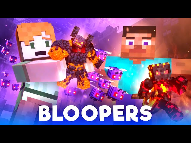Fight The End: BLOOPERS (Minecraft Animation)