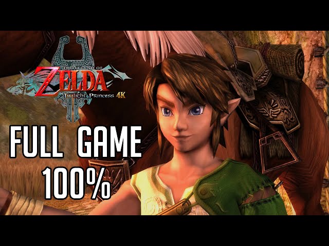 (FULL WALKTHROUGH 100% 4k 60FPS) - The Legend of Zelda: Twilight Princess