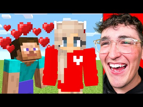 I Fooled My Friend with a FAKE Girl in Minecraft