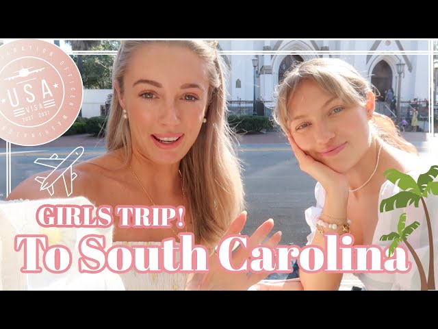 CHARLESTON & SOUTH CAROLINA GIRLS TRIP! 💗 💒 USA ROAD TRIP // Fashion Mumblr Vlogs