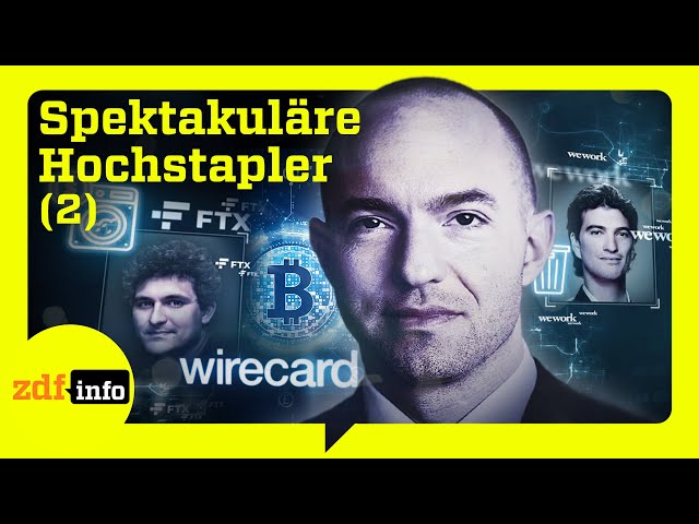 Hoch gepokert, tief gefallen: Crypto-Pleite, "WeCrashed" und der Fall Wirecard | ZDFinfo Doku