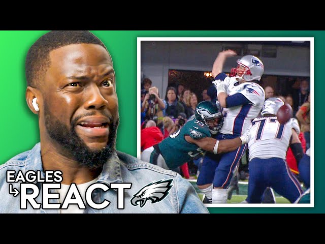 Kevin Hart Reacts: MOST INCREDIBLE Eagles Moments Ever!