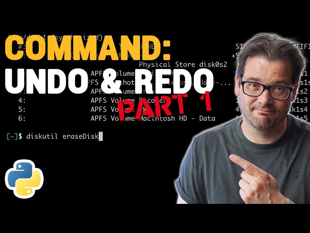 Implementing Undo And Redo With The Command Design Pattern