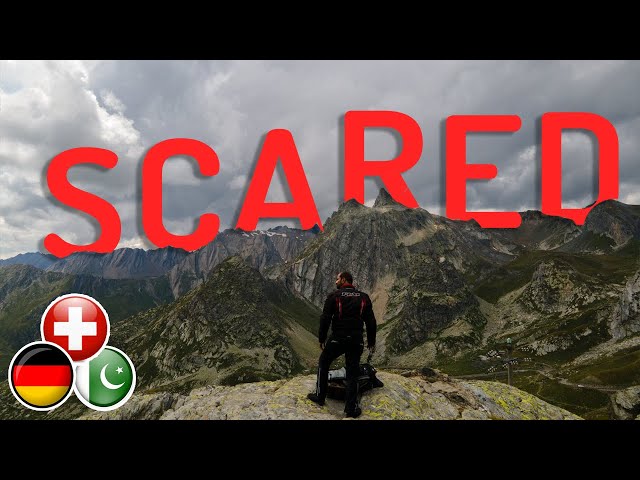 A bit SCARED  | St.Bernard Pass | Alps tour | #PakistaniBiker | Ep.02
