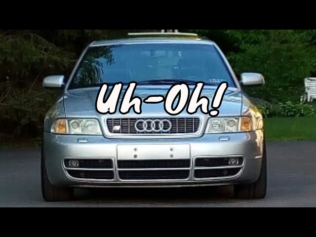 My Audi B5S4 finally has an issue after 1 year of perfect reliability..