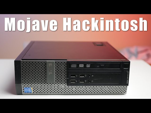 Another cheap Hackintosh - Mojave on an Optiplex 9020