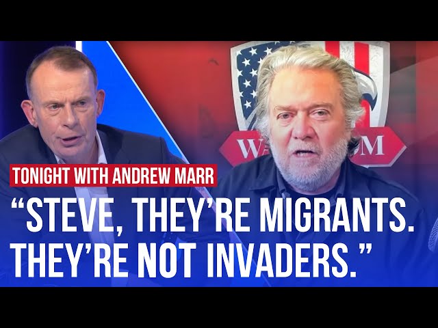 Steve Bannon on immigration, Trump and the Tories | LBC