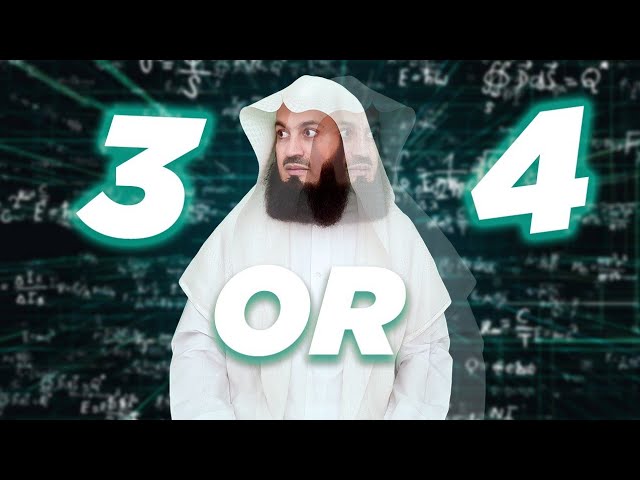 Did I pray 3 or 4 rakats? This is what to do... Mufti Menk