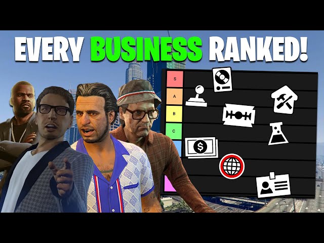 Ranking EVERY Business in GTA Online