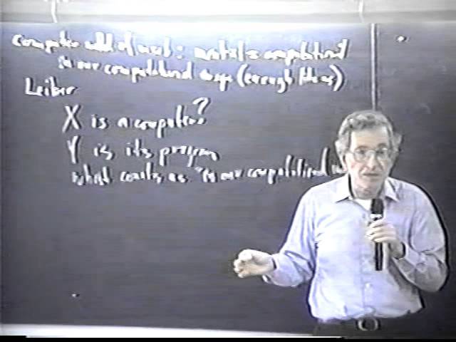 Noam Chomsky speaks about Cognitive Revolution - Part 7