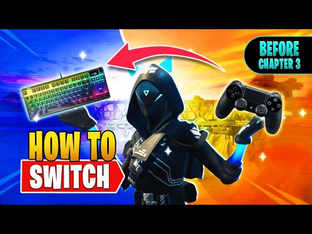 How To SWITCH From CONTROLLER To KEYBOARD AND MOUSE In Fortnite Battle Royale