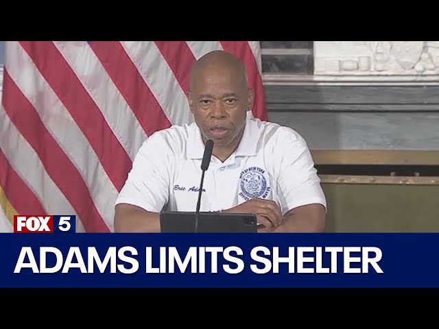 NYC migrant crisis: Mayor Adams limits shelter for asylum seekers