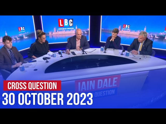 Iain Dale hosts Cross Question 30/10 | Watch Again
