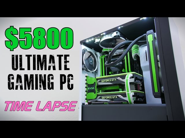 $5800 Ultimate Gaming PC - Time Lapse Build