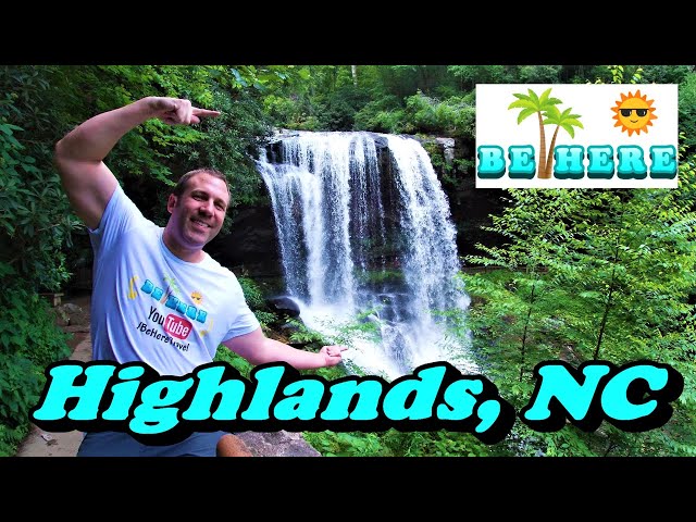 BE HERE: Visiting 5 Beautiful Waterfalls in Highlands, NC