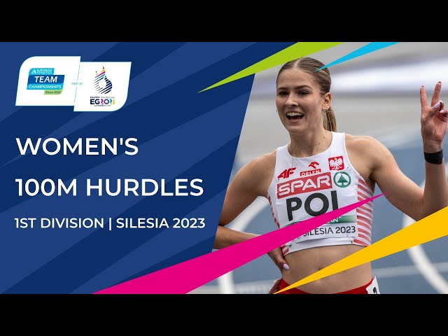 Women's 100m Hurdles | Full race replay | Silesia 2023 European Athletics Team Championships