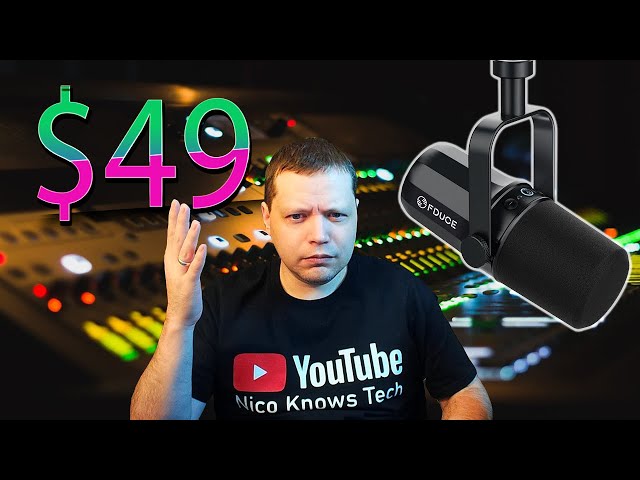 FDUCE SL40X Review | Budget Podcast Microphone | Nico Knows Tech
