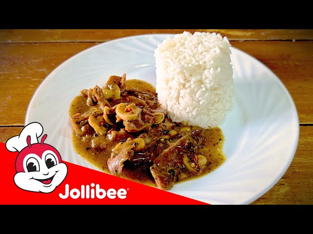 How to cook a Perfect JOLLIBEE Garlic Pepper Beef