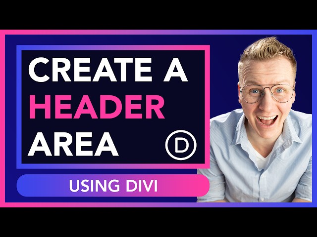 Create A Custom Header Using The Divi Theme