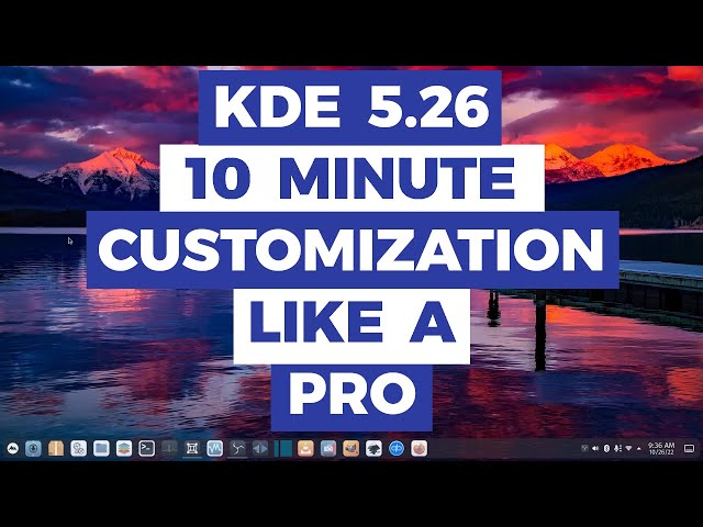 Customize KDE Like A Pro | My Desktop Setup