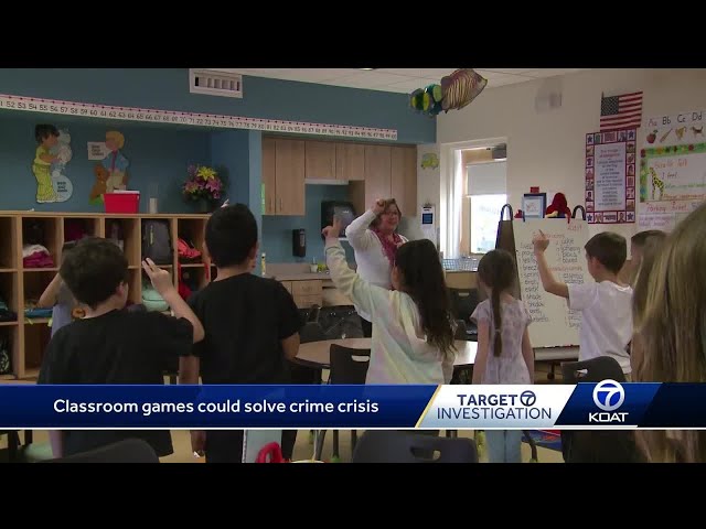 Grade school games could help Albuquerque's crime crisis