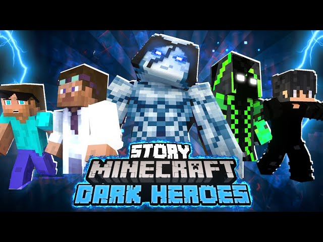 Minecraft dark heroes ghost story || dark heroes ghost, project story, wiz x