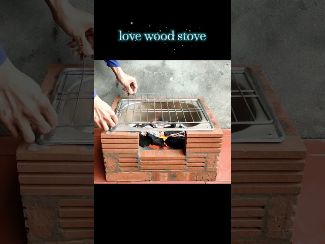 The simplest 2 in 1 wood stove #shorts