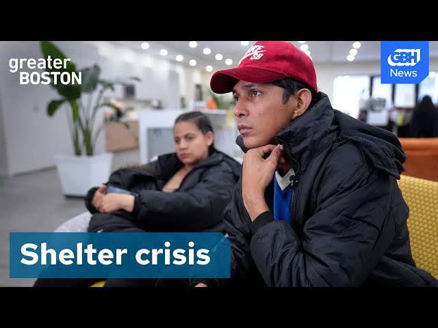 Support for sheltering migrants in Massachusetts falls as crisis worsens