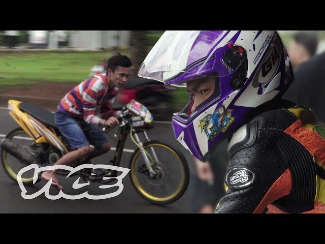 The Indonesian Teenagers Competing in Illegal Drag Races
