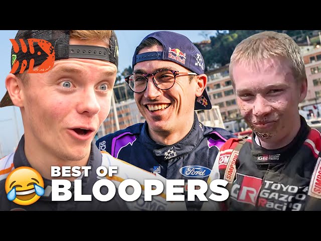 The Best Bloopers and Funny Moments from WRC 2022