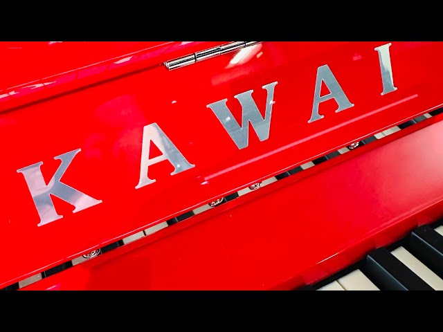 The Kawai K200 in Rosso Corsa Red!