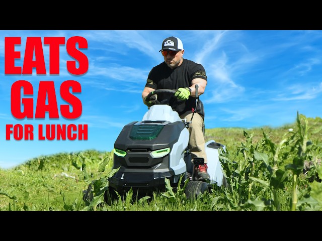 This Lawn Tractor Makes Your Gas Mower Obsolete!