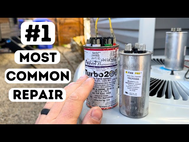 How To Check & Replace An Air Conditioner Capacitor