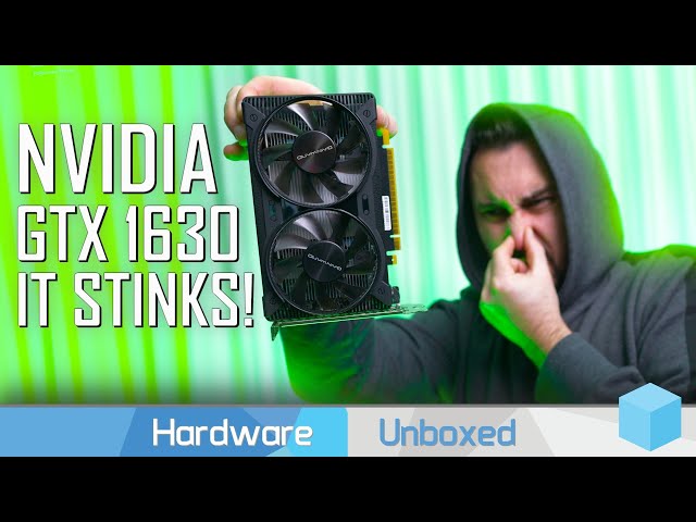 GeForce GTX 1630, An Insult To Gamers