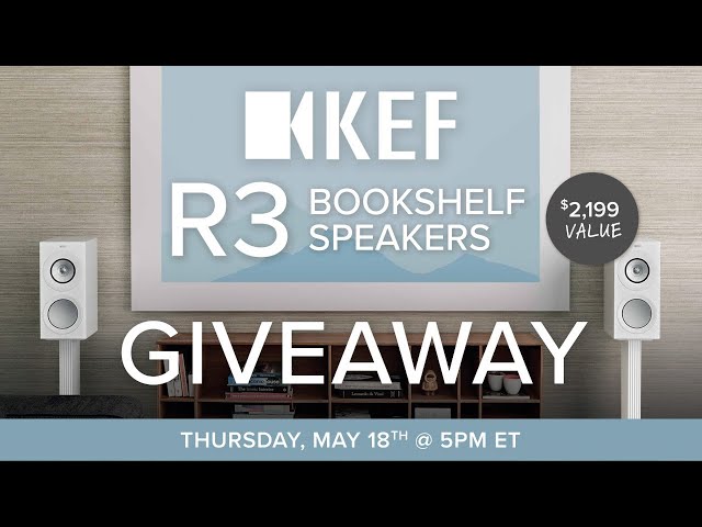 KEF R3 Meta Giveaway Livestream