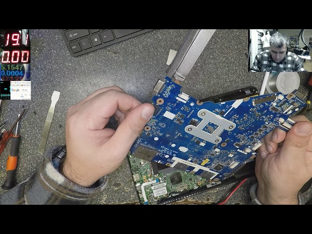 Lenovo s206 no power, motherboard repair