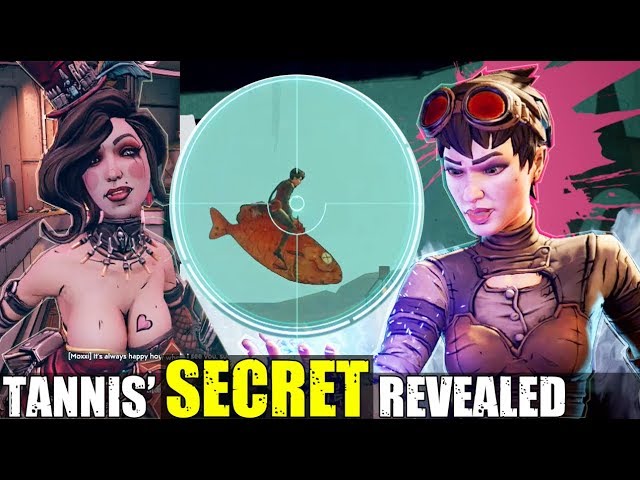 Borderlands 3 - Where did Tannis get her POWERS & Everyone’s Reaction ( Tannis Rides A Fish )