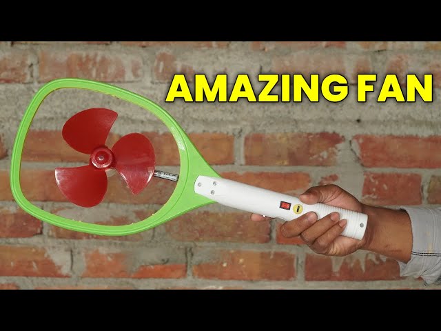 पुराने Mosquito Racket फेंको मत, बनाओ गर्मियों का Best Jugad - Rechargeable Fan