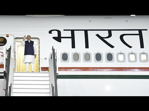 PM Modi emplanes for Germany