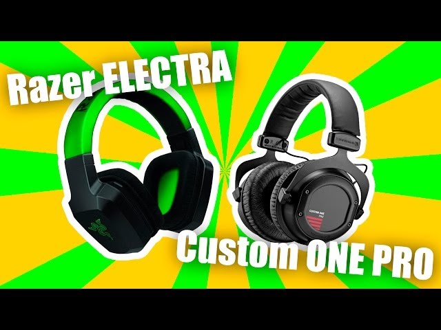 Razer ELECTRA vs. Custom ONE PRO