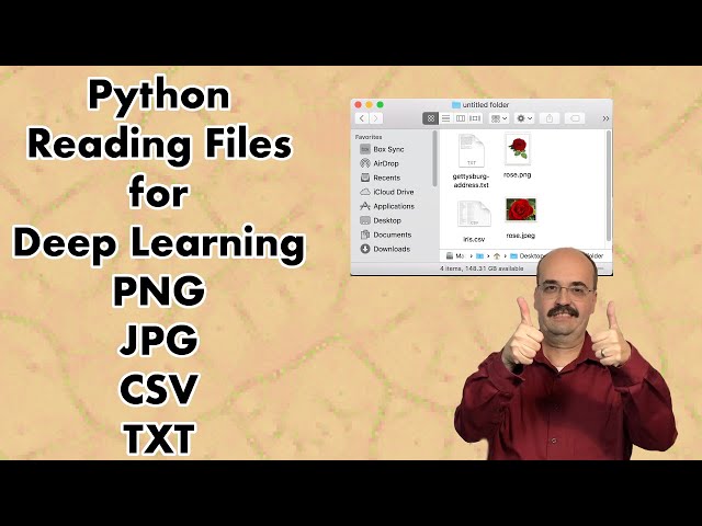 Python File Handling for Deep Learning (1.4)